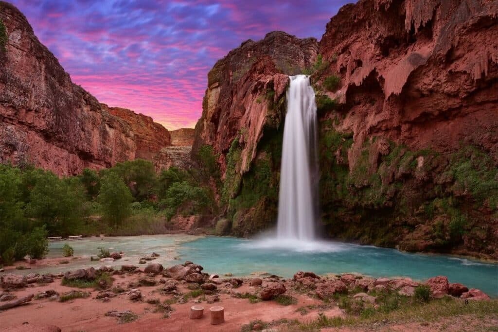 Arizona waterfall