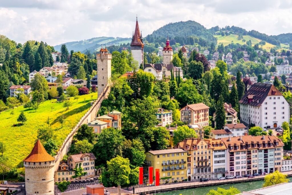 beautifully and famous city in Switzerland
